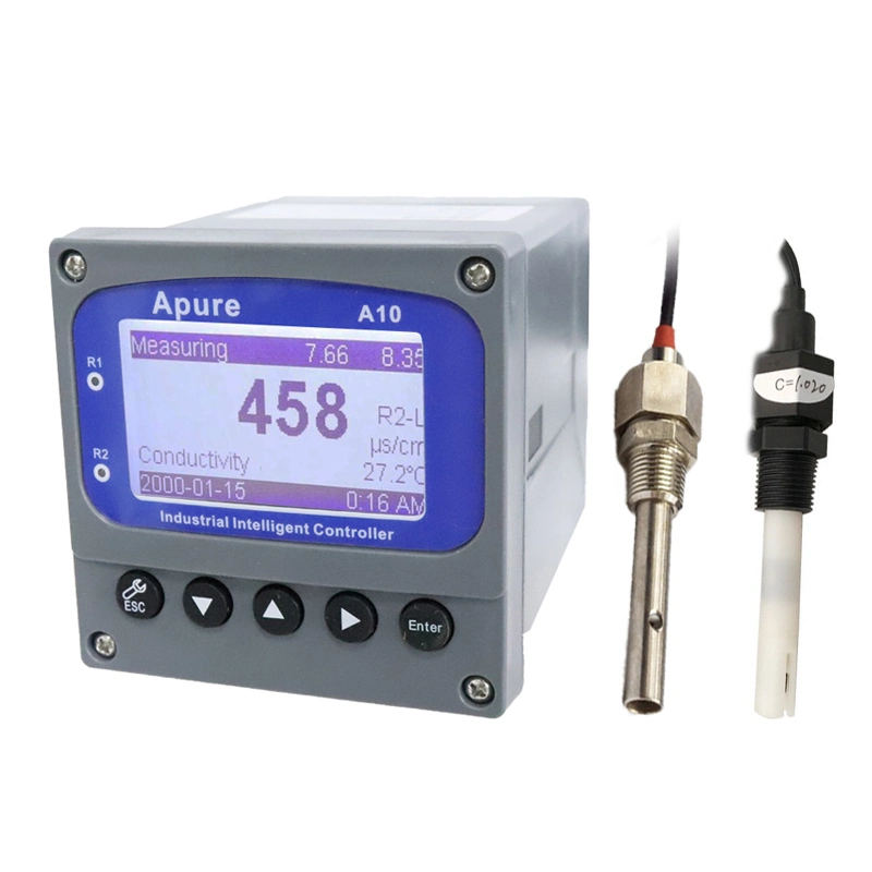 Online pH TDS Ec Controller Digital Conductivity Meter for Water Treatment