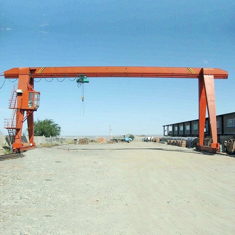 Grua de torre de rastos móvel elétrica tipo MH com suporte único