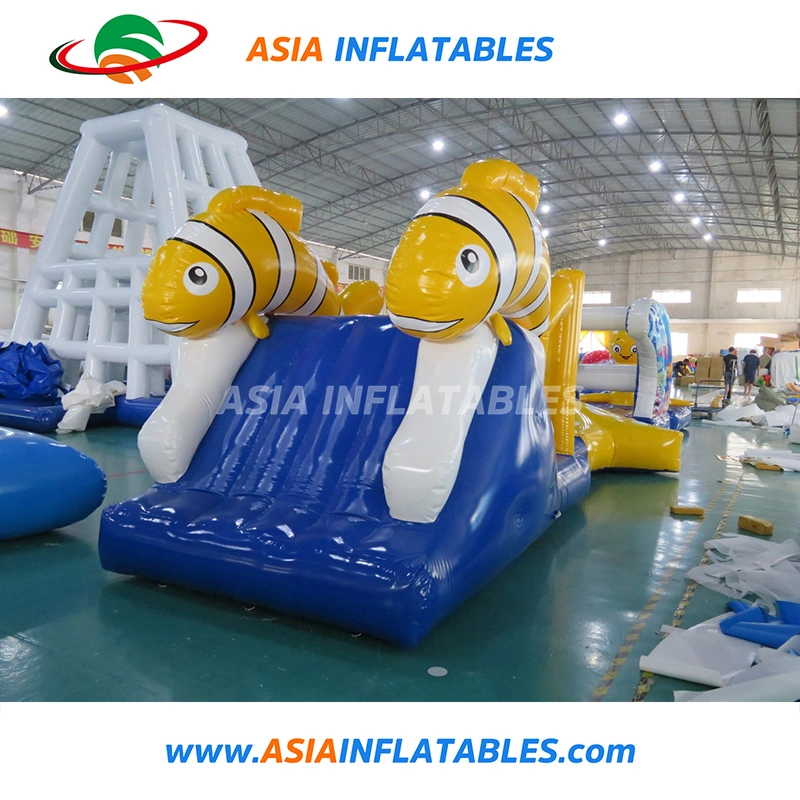 Amazing Fun Inflatable Water Obstacle Commercial Water Park Games