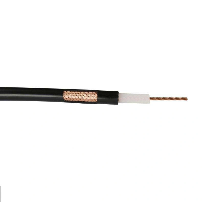 Câble satellite personnalisé OEM antenne TV câble coaxial RG6 Rg6u Câble coaxial