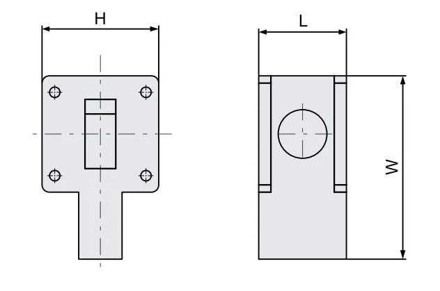 7.25-8.4GHz Wr112 Waveguide Isolator