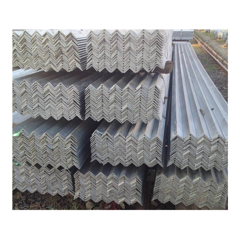 Offre d'usine de matériaux de construction haute couche de zinc Gi Bars UN36 SS400 Q235B Q195 S355JR S235JR Hot Feux de l'égalité de l'inégalité de barre d'angle en acier galvanisé de fer d'angle