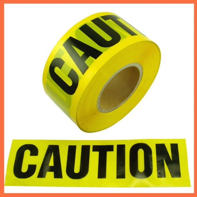 High quality/High cost performance Custom Design Caution Barricade PE Warning Tape