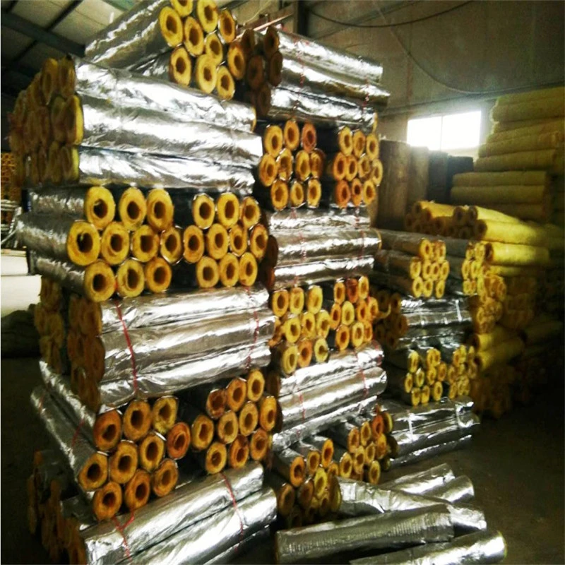 100% Non Asbestos Glass Wool Insulation Building Material Glass Wool Pipe