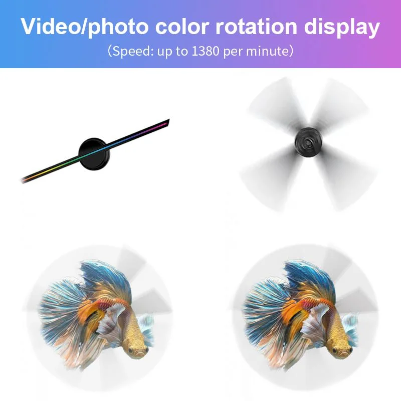 Advertising Equipment Hologram Fan 3D LED Display for Sale