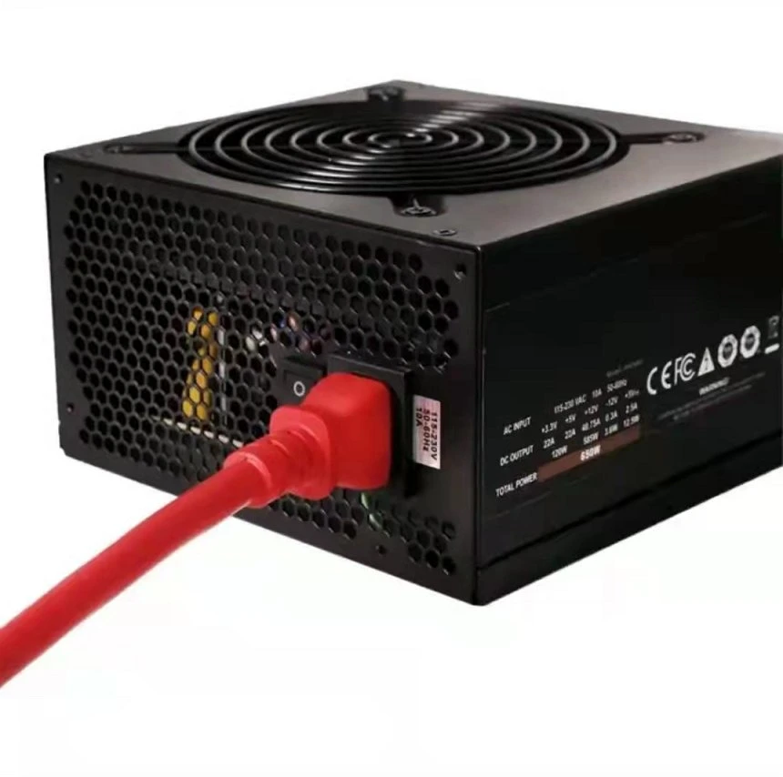 Rouge C13 à C14 Extension de câble d'alimentation électrique UL VDE C13 C14 de rallonge