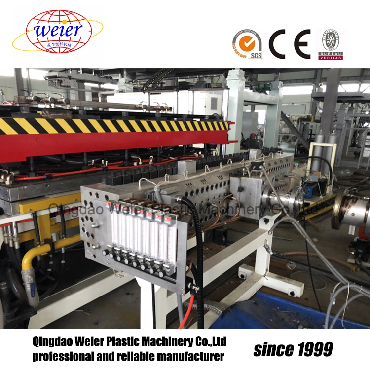 PE PP PC Polycarbonate Hollow Sheet Extrusion Automatic Production Line