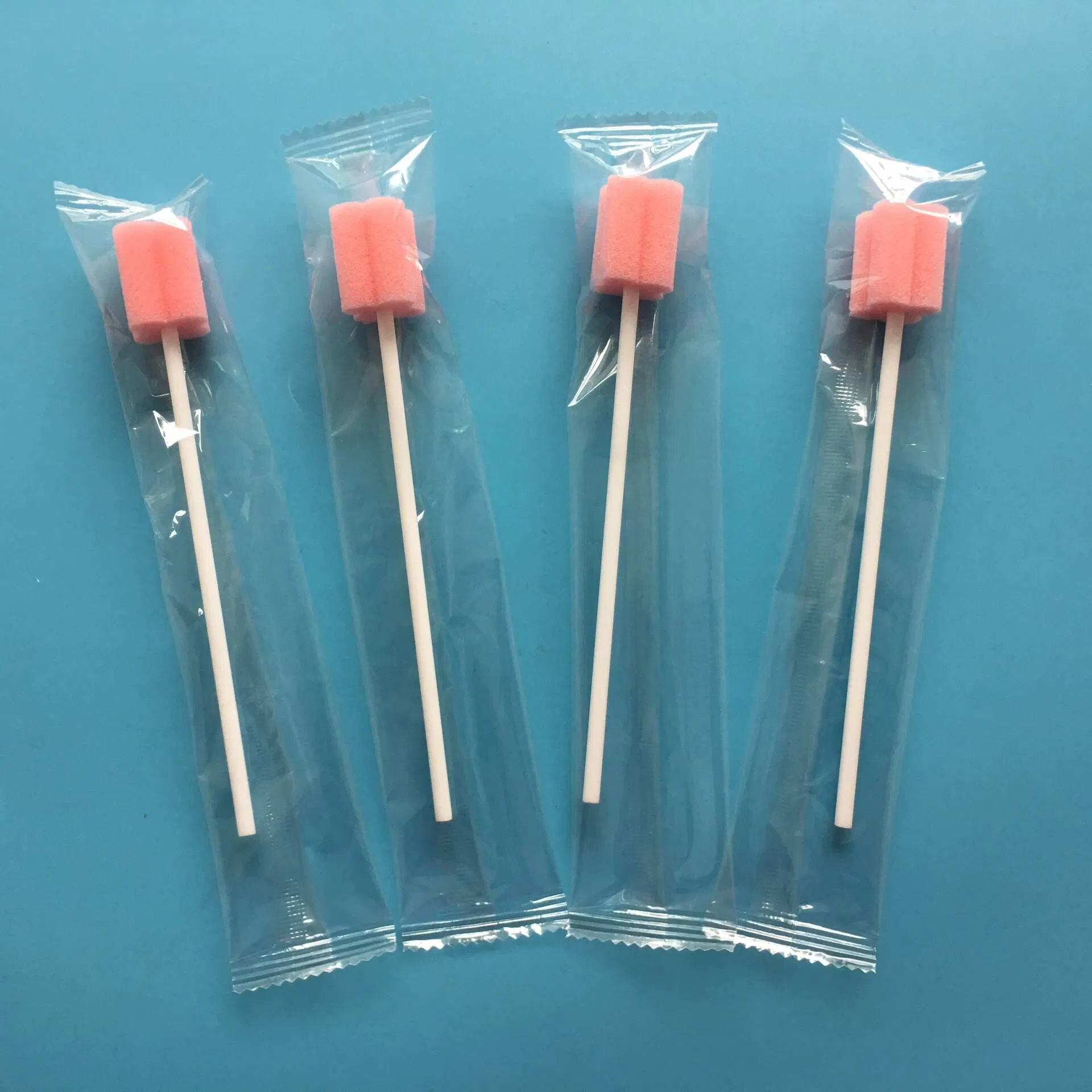 Disposable ICU Patient Using Oral Care Suction Sponge Toothbrush