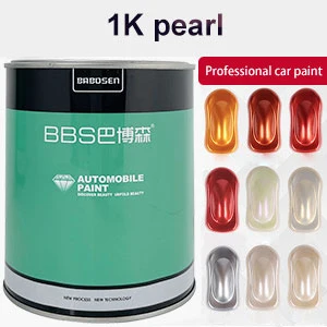 OEM High Flash Good Effect Acrylic Car Paint High Application Auto Paint HS 1K Red Pearl P012