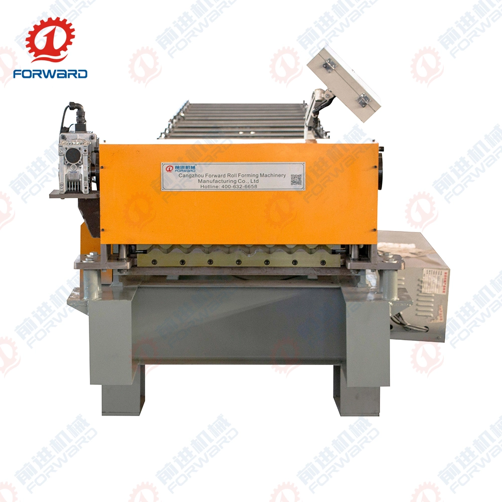 Forward Full Automatic Corrugated Iron Sheet Roofing Tile Making Roll Forming Machine