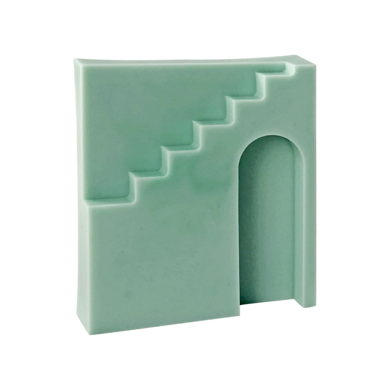 Geometric Cube Arch Door-Shaped Aromatherapy Candle Unique Handmade Soap Silicone Mold