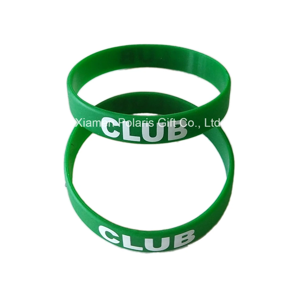 Promotion Printed Club Silicone Wristband for Party