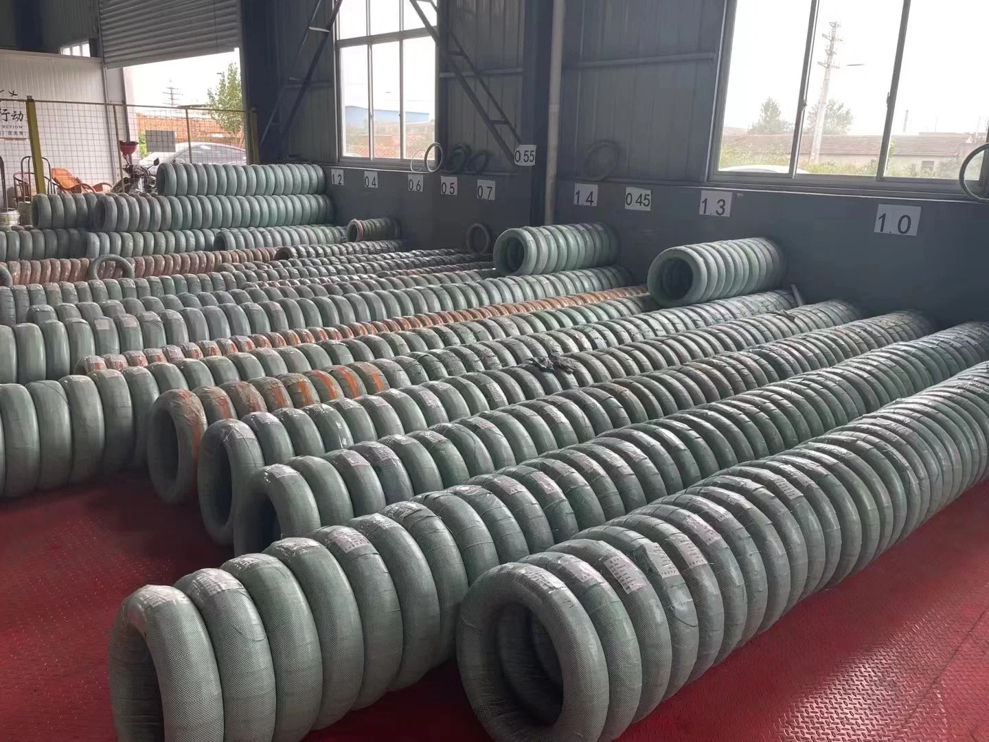 Netting Spiral Quantong in Line with Marine Packaging Standards Spring Steel SAE Wire Mesh