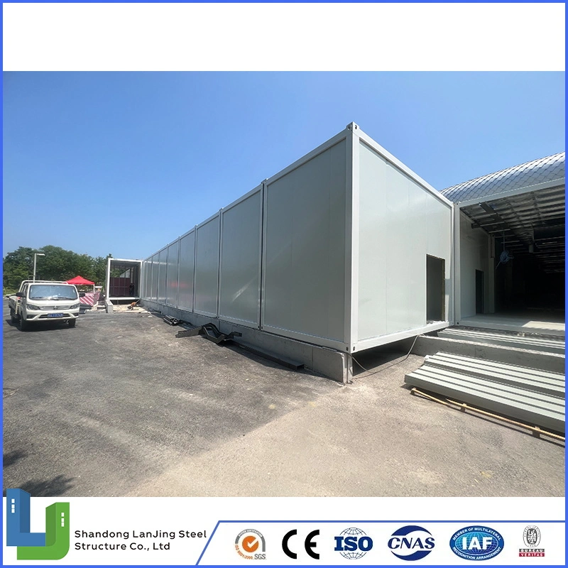 Customizable ISO CE Approved Prefab House Flat Pack Container Office Building for Sale