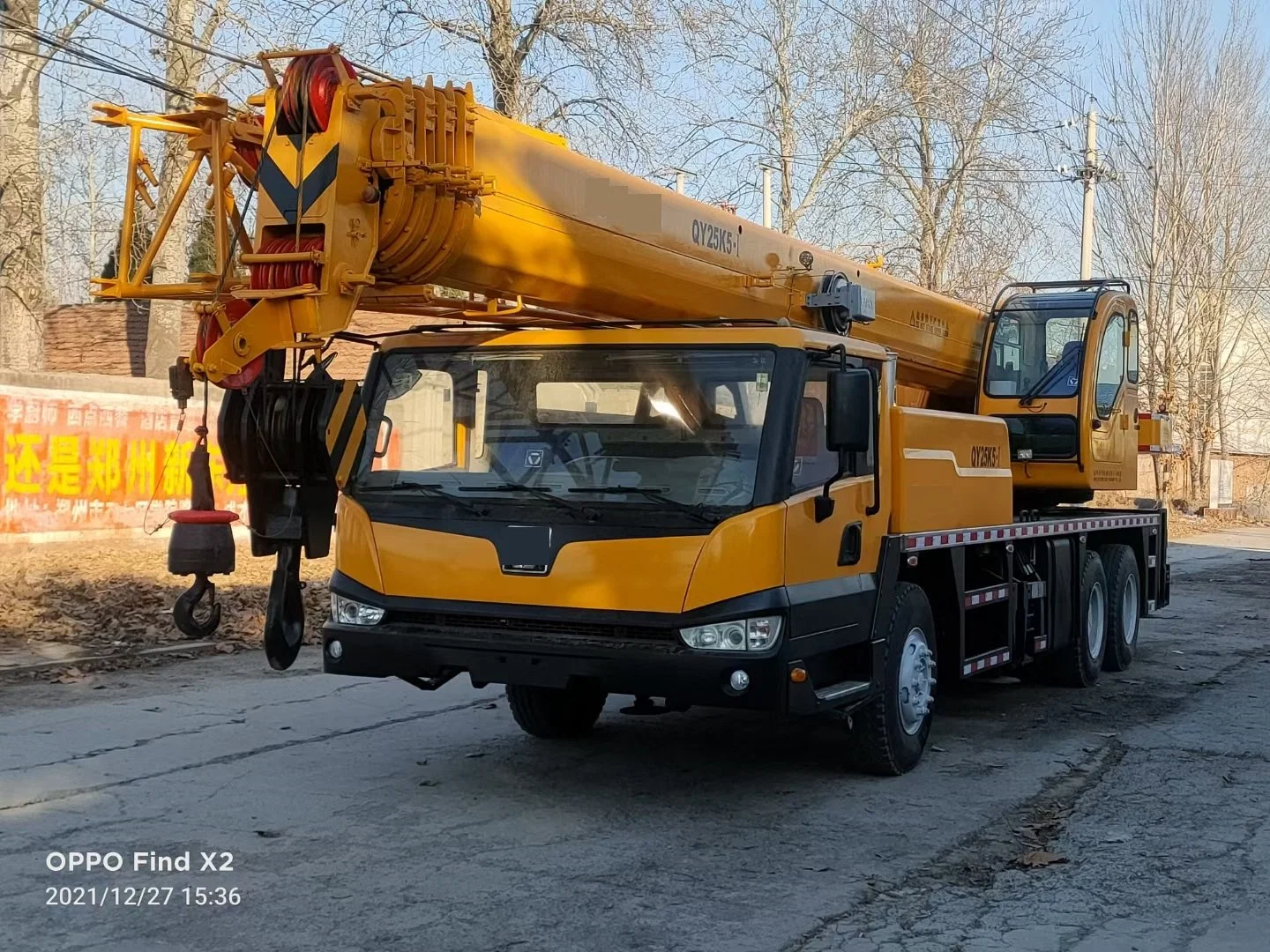 Usado Truck Crane 50 Ton Qy50kd lança telescópica Guindaste Grua Veículo 50ton Truck Crane