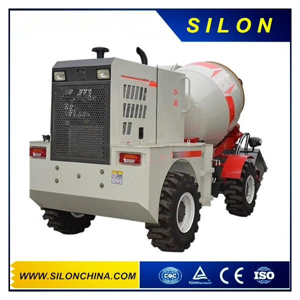 1.2m3 Auto Self Loading Concrete Mixer Truck with PLC Weighing System (Cummins Engine Optional)