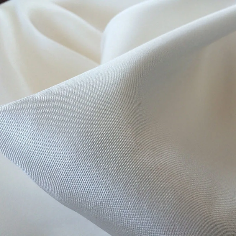 Manufacture of 6A Grade Silk Dupion 19mm Natural White Color