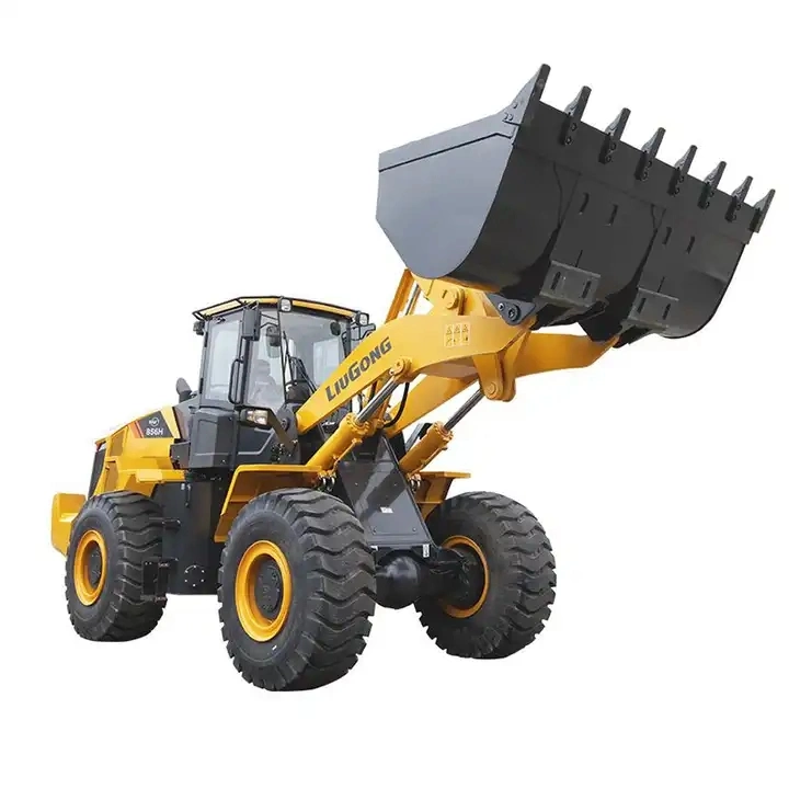 Liugong Venta caliente Payloader 856h cargadora de ruedas de carga nominal de 5 toneladas de cargadora de ruedas Cargador Frontal