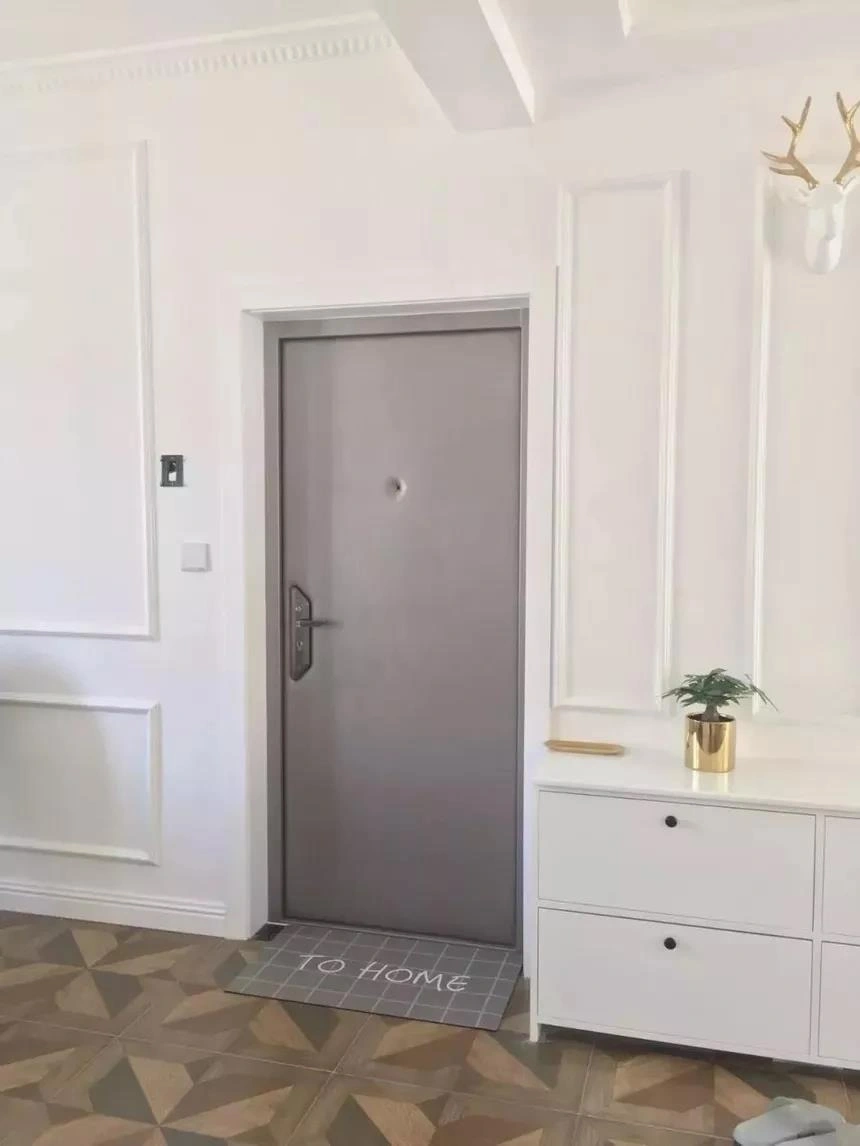 Interior Solid Wood Door Master Double Door Wooden Modern Apartment