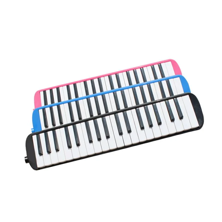 Comercio al por mayor armónica Estilo piano Teclado Melodica instrumento musical de niños armónica Qimei Melodica de plástico barato el precio de 32 teclas de colores 37 Teclas Swan Melodica