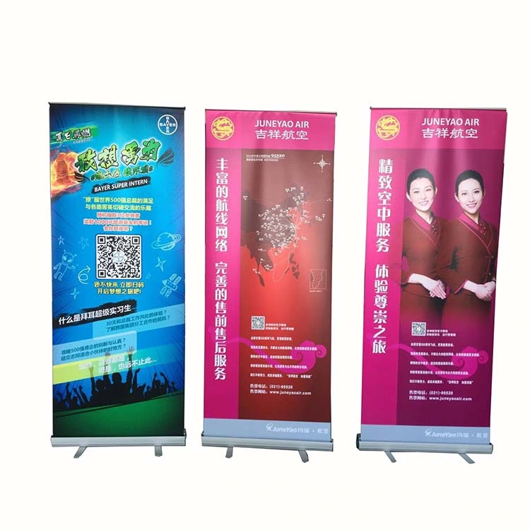 Производство Производитель Custom economical Roll Up Display Rollup Advertising Стенд для баннеров