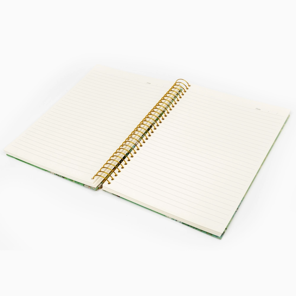 Custom Logo Matte Laminated Hardcover Thick Paper Cardboard Notebook Printed