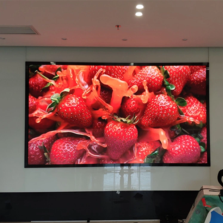 Écran LED haute définition pour mur vidéo, écran LED couleur intérieur P3 affichage LED plein écran.