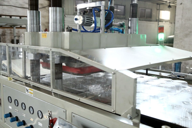 700*950mm HIPS/PVC/Pet/BOPS/PS Plastic Sheet Cookies Trays Forming Machine