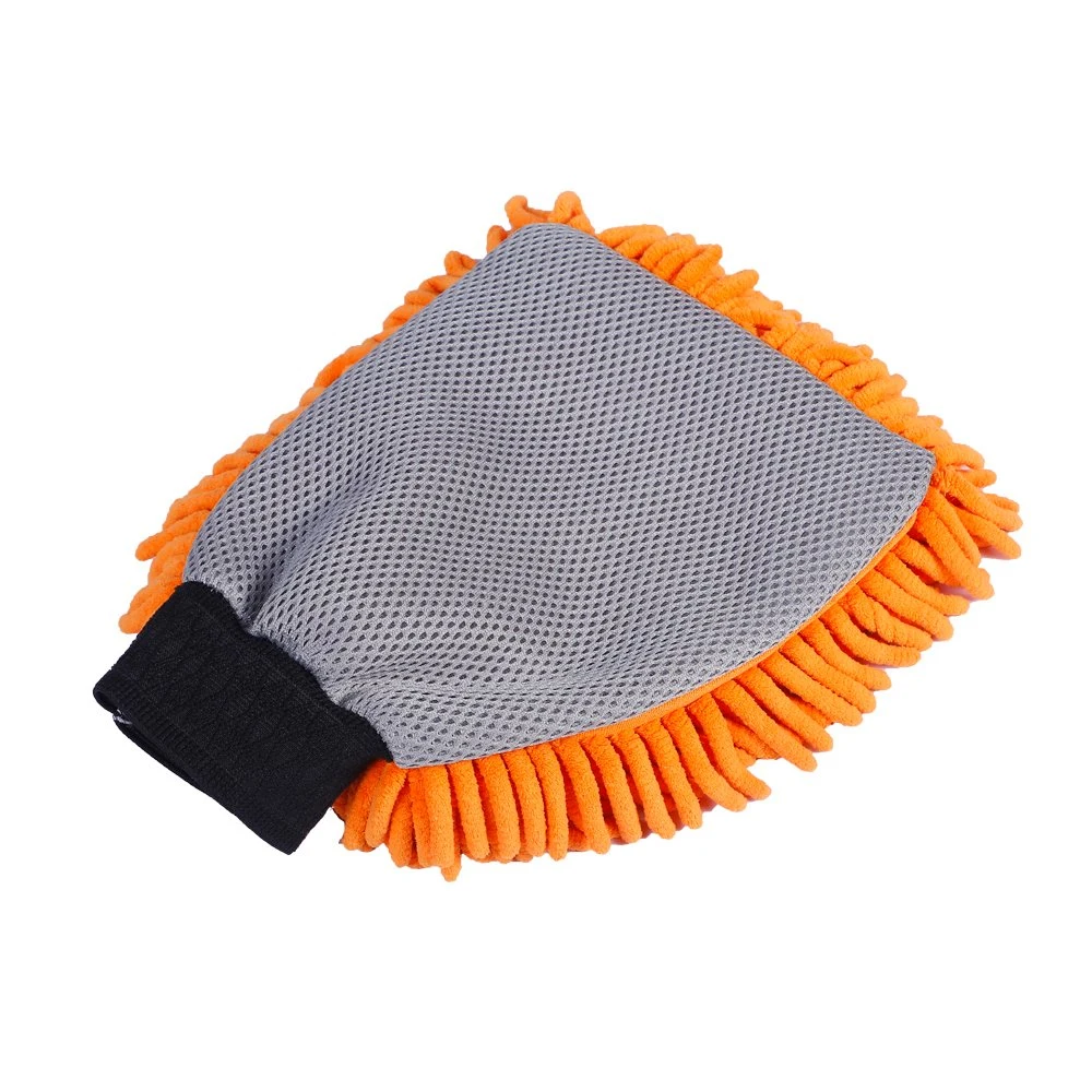 High Absorbent Microfiber Car Wash Mitt Soft Double Side Car Cleaning Detailing Glove