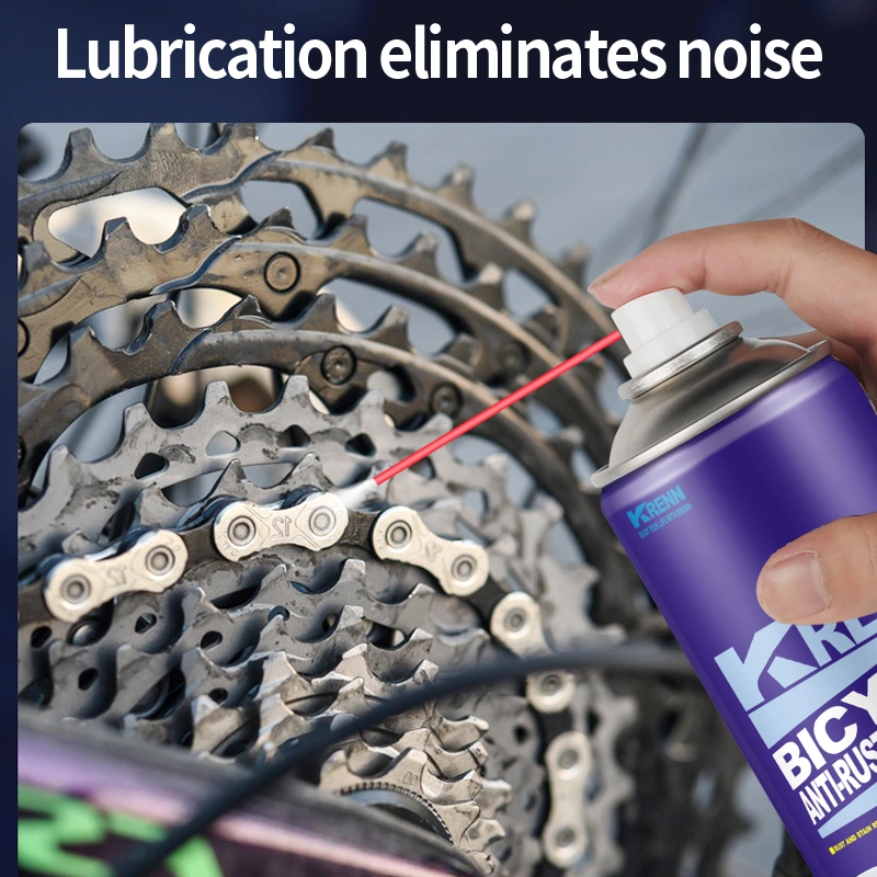 Factory Wholesale Mountain Bike Chain Lubricant Spray Bicycle Anti-Rust Lubricant