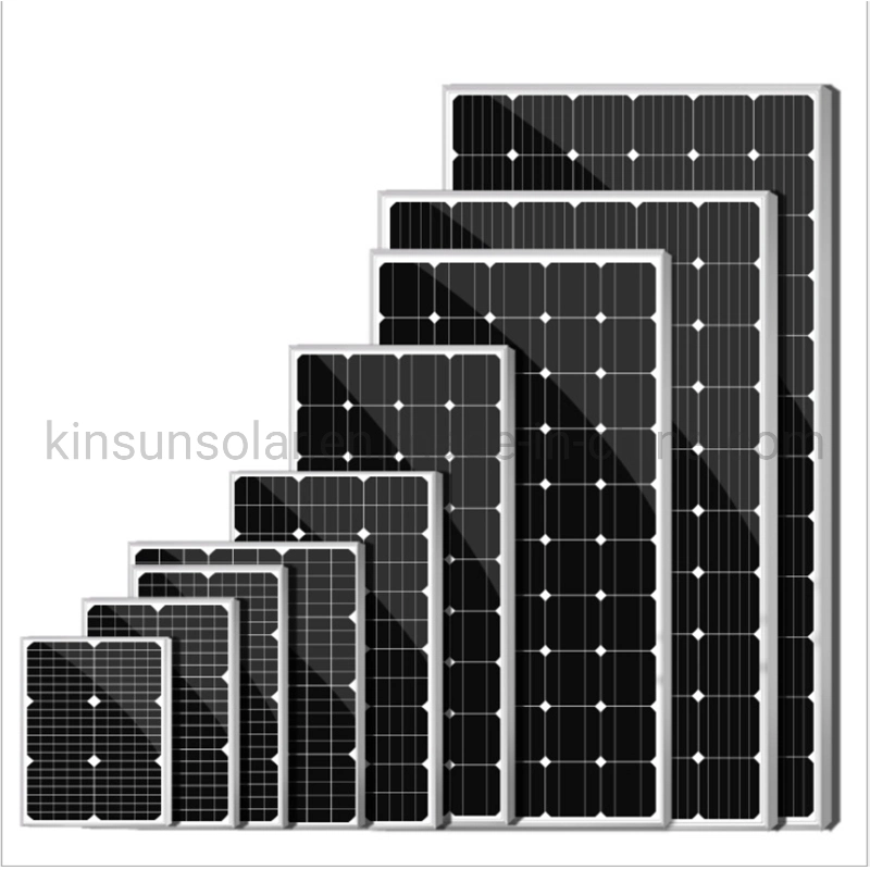 100W 150W 200W celular Mono el suministro de energía Solar Panel solar de energía