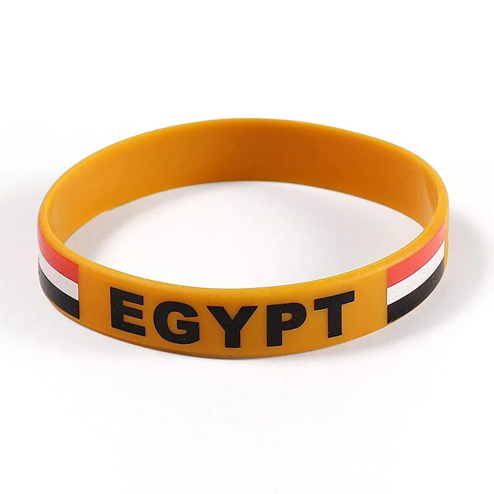 Wholesale/Supplier Factory Price Custom Egypt Silicone Wristband