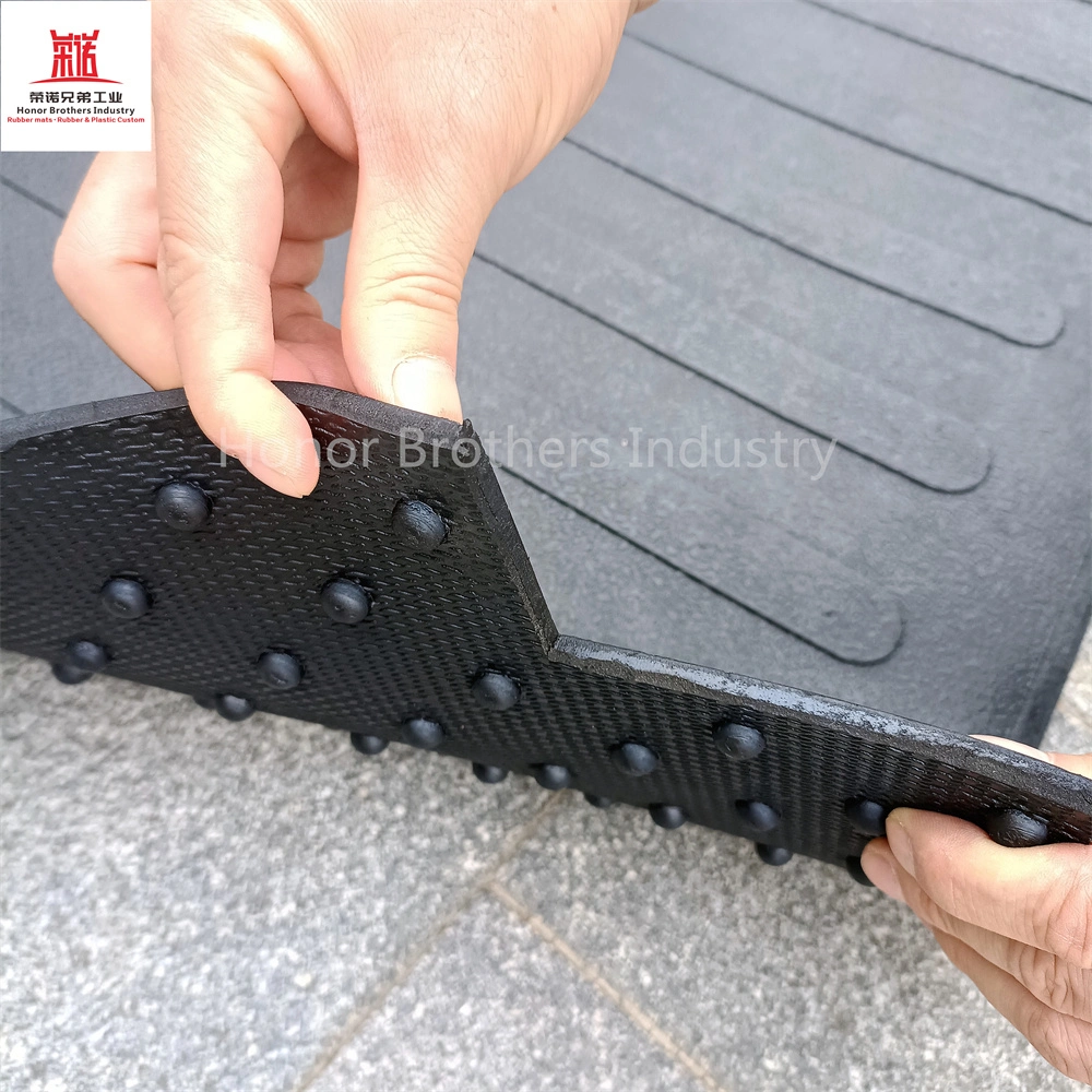 Custom Pickup Truck Rubber Bed Mat Liner se ajusta a Ford/Chevrolet Silverado/GMC/Dodge/Toyota Hilux/Nissan Navara/Jeep/Amarok