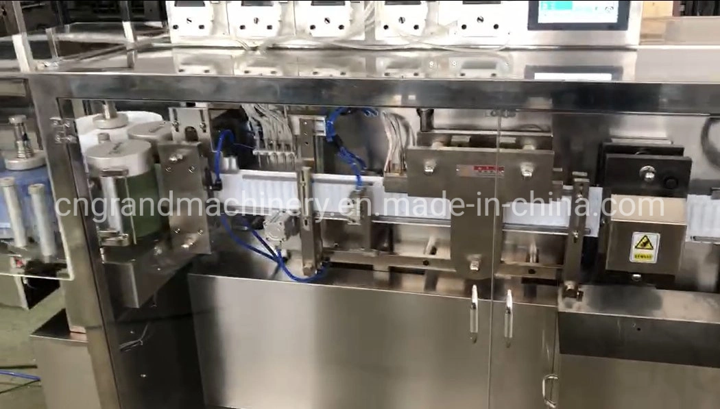 Ggs-118p5 Plastic Ampoule Thermoforming Filling Machine Automatic Liquid Filling and Sealing Machine