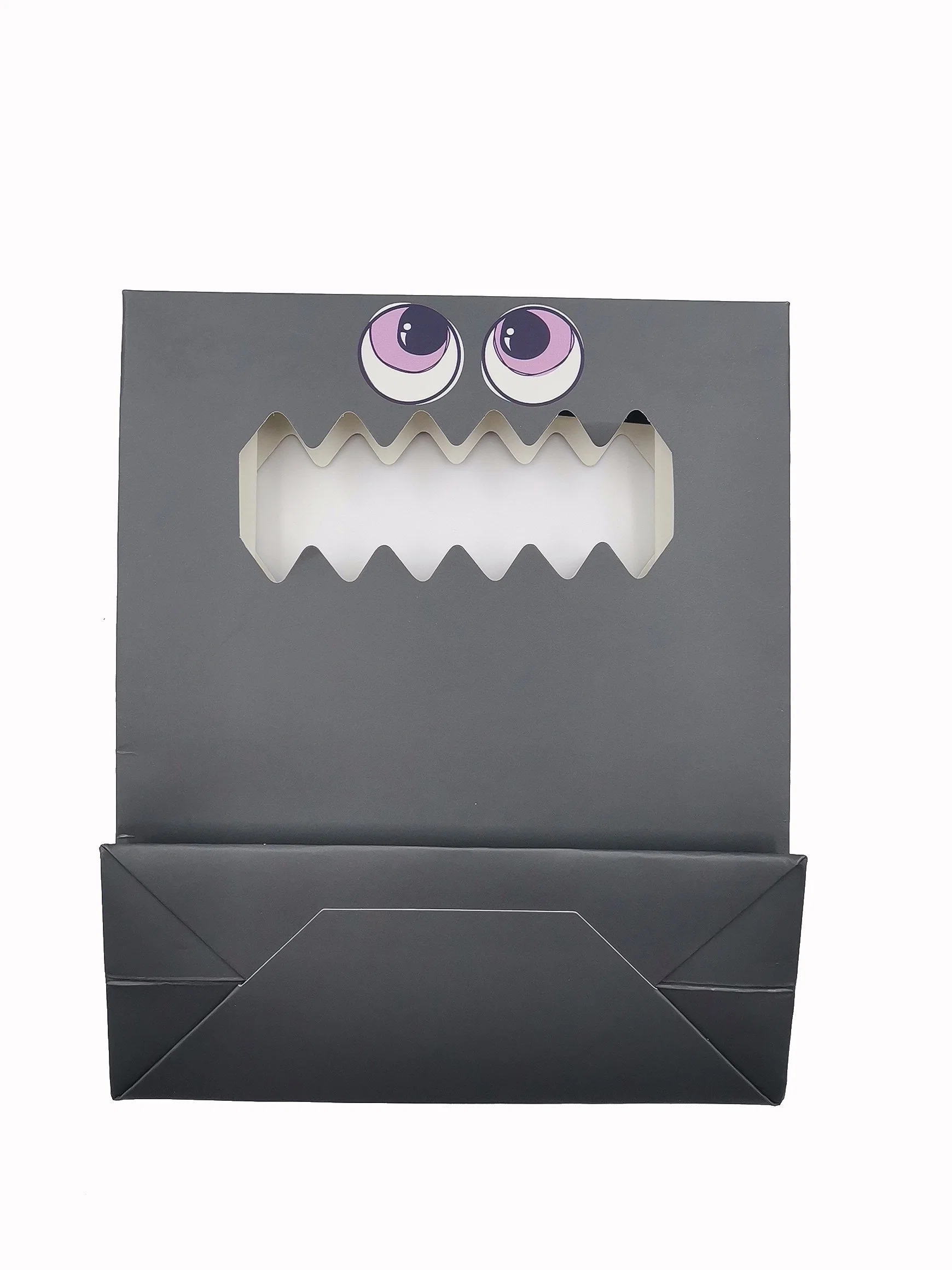Customized Wholesale/Supplier Small Party Gift Paper Halloween Candy Bag for Promotional