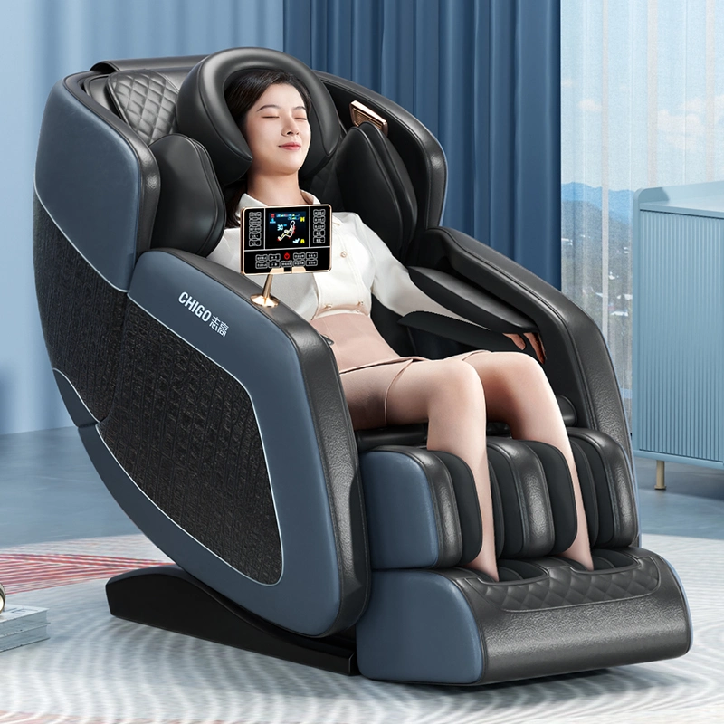 Full Body Massager Human Touch India Inflatable Kids Hypnotherapy Pedicure Game Chair Genuine Leather Luxury 4 D Massage Chair