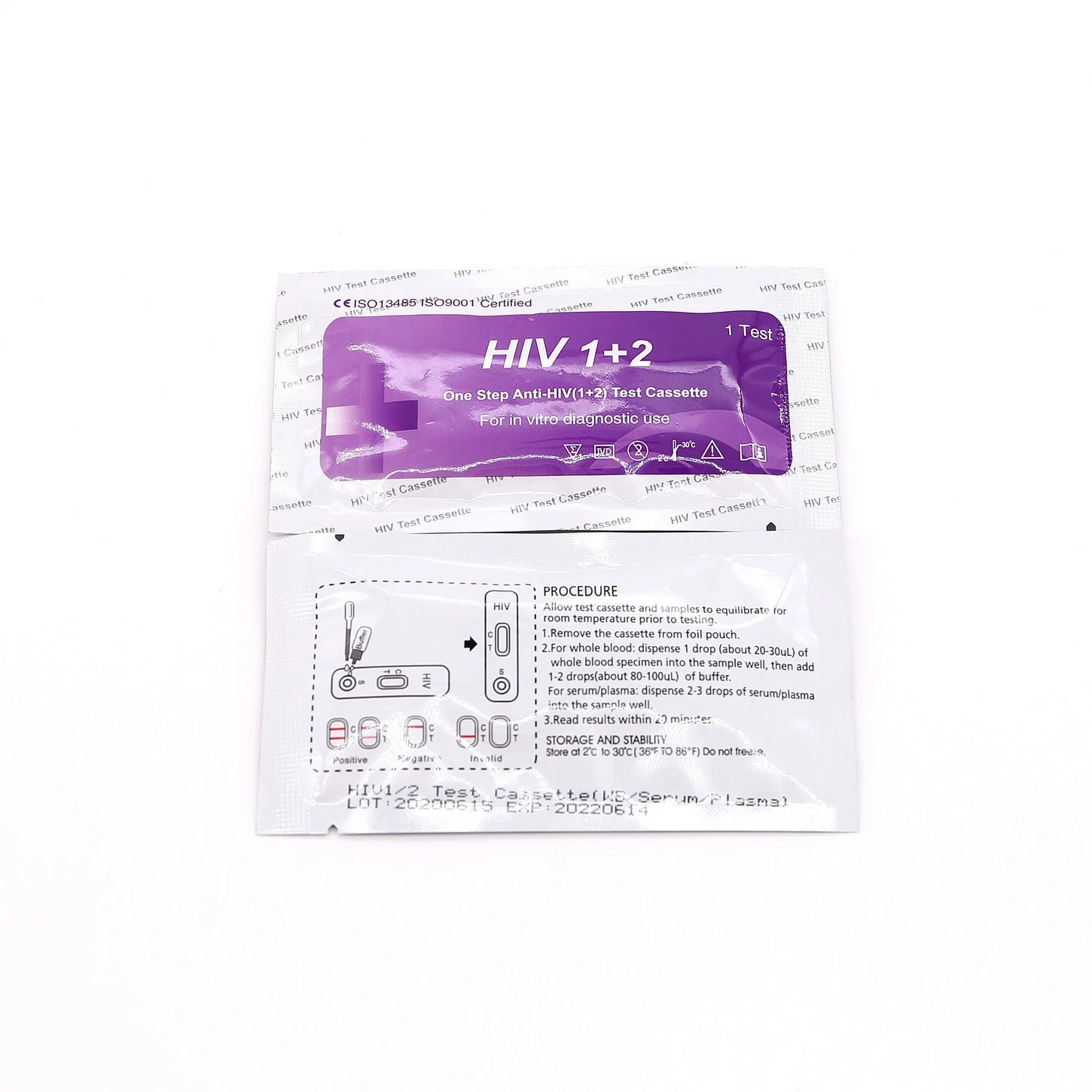 Medical Rapid Anticorpo Diagnóstico/ Antigent uma etapa de teste de HIV Kit Combo reagente para Síndrome da Imunodeficiência Adquirida