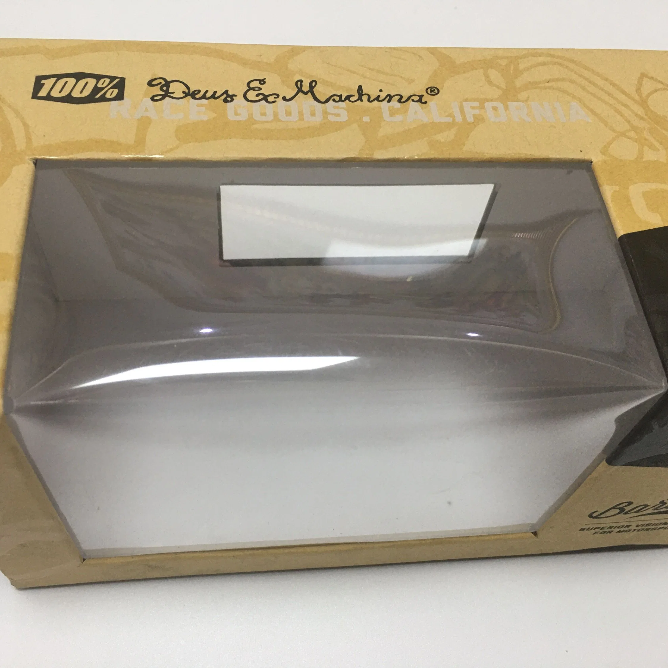 Benutzerdefinierte Logo Gedruckt Weißen Karton Papier Geschenk Verpackung Karton Box mit PVC-Fenstern und Magnet