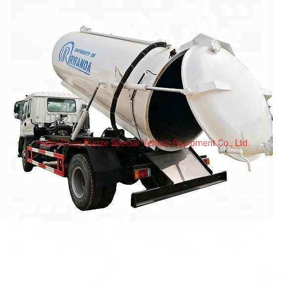 I-S-U-Z-U Vacuum Truck Cesspit Emptier -10000 Liters (Septic Tank) Rwanda