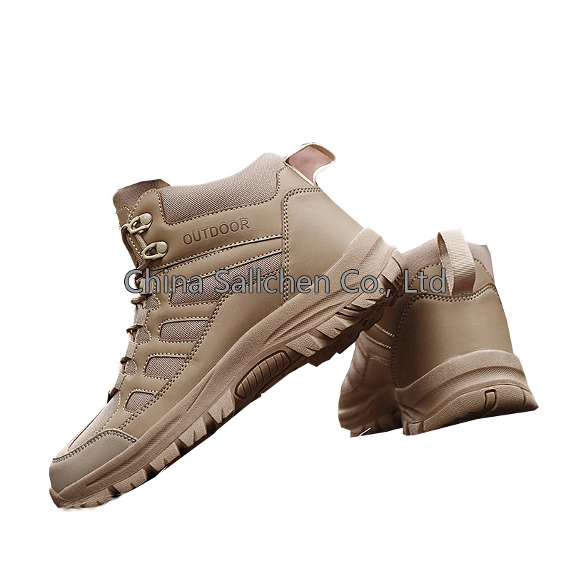 Autumn and Winter High Top Large Size Mountaineering Shoes Men's Shoes