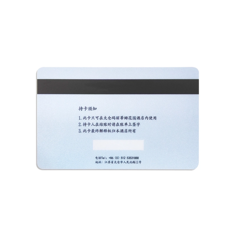 Popular PVC Printing Magnetic Stripe Tk4100 Em4200 Smart Hotel Key Card