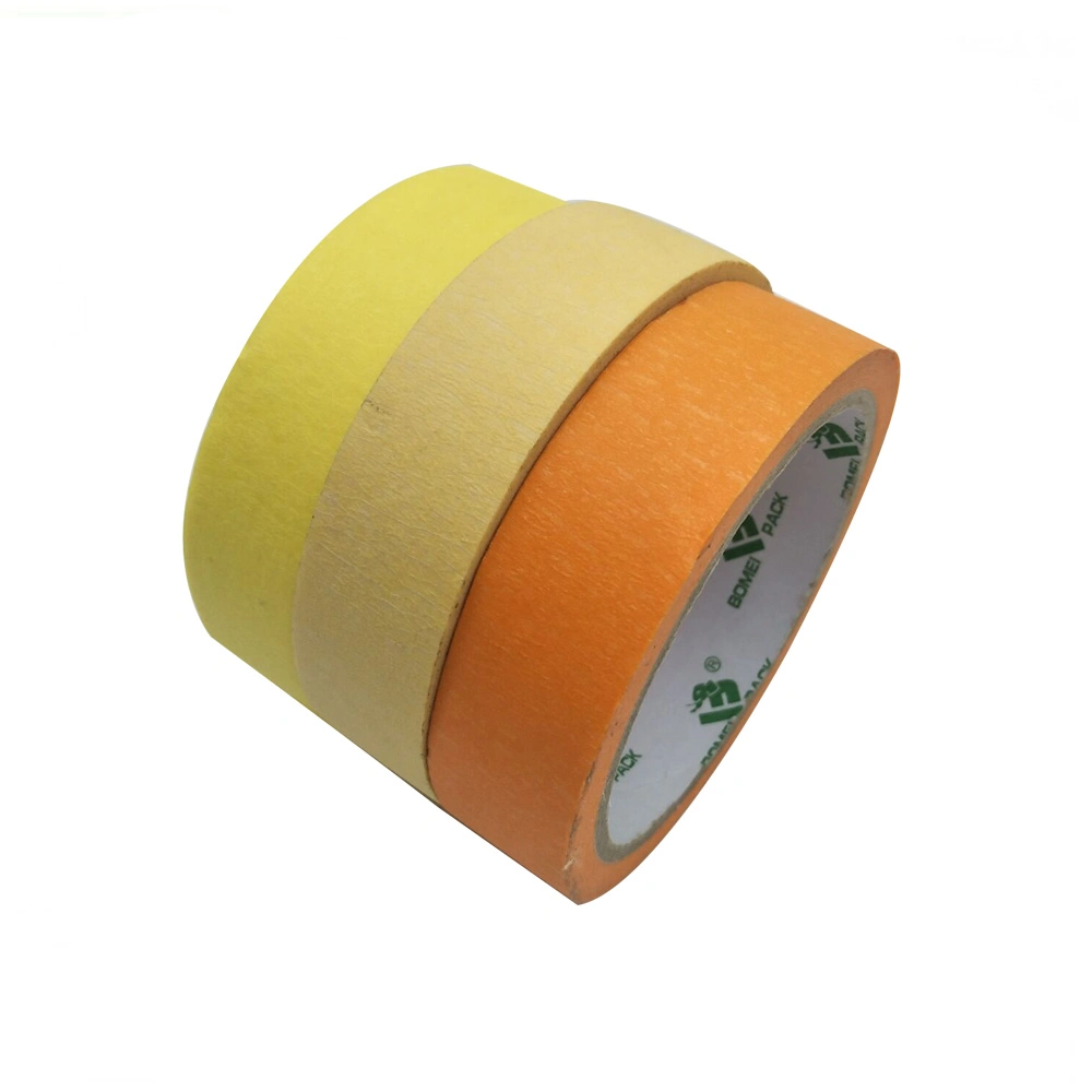 Colored Masking Tape for Crepe Paper Tape Art Acrylic Painting Frame Masking Decoration Protecting