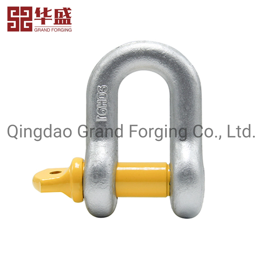 High quality/High cost performance  G210 Alloy Steel Screw Pin Anchor Type Lifting Chain Shackle