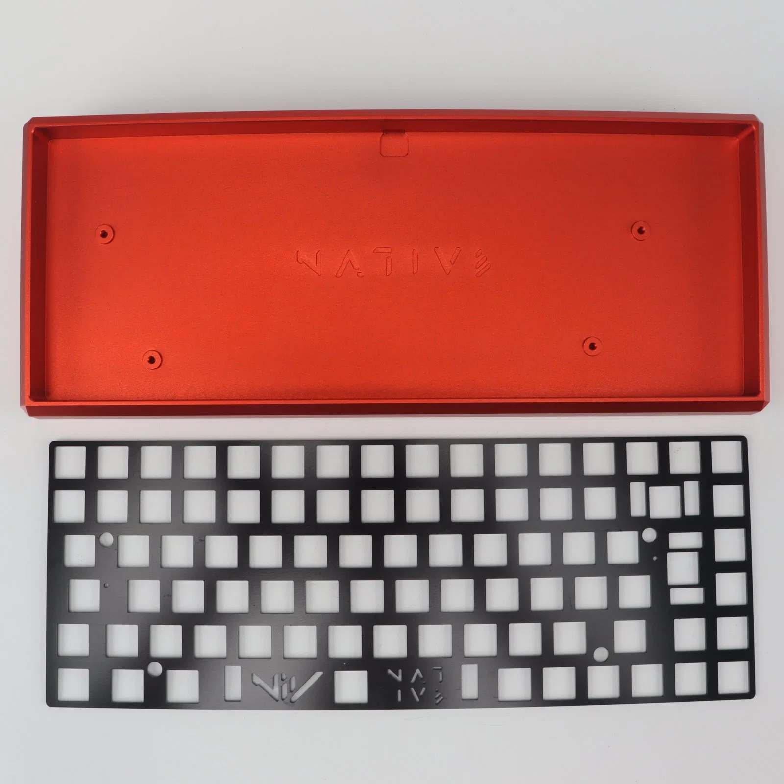 Custom Small MOQ CNC Machining Aluminum Mechanical Housingl Computer Keyboard