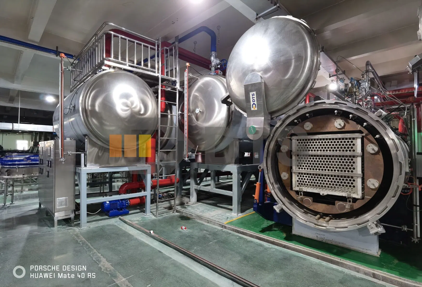 High quality/High cost performance  Vertical Retort/Autoclave/Sterilizer System for Food and Beverage Large Scale Sterilization From Dts Manufacture