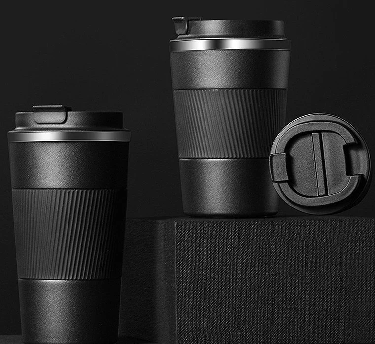 Edelstahl Vakuum Isoliert Becher Kaffee Reise Becher Thermos Cup