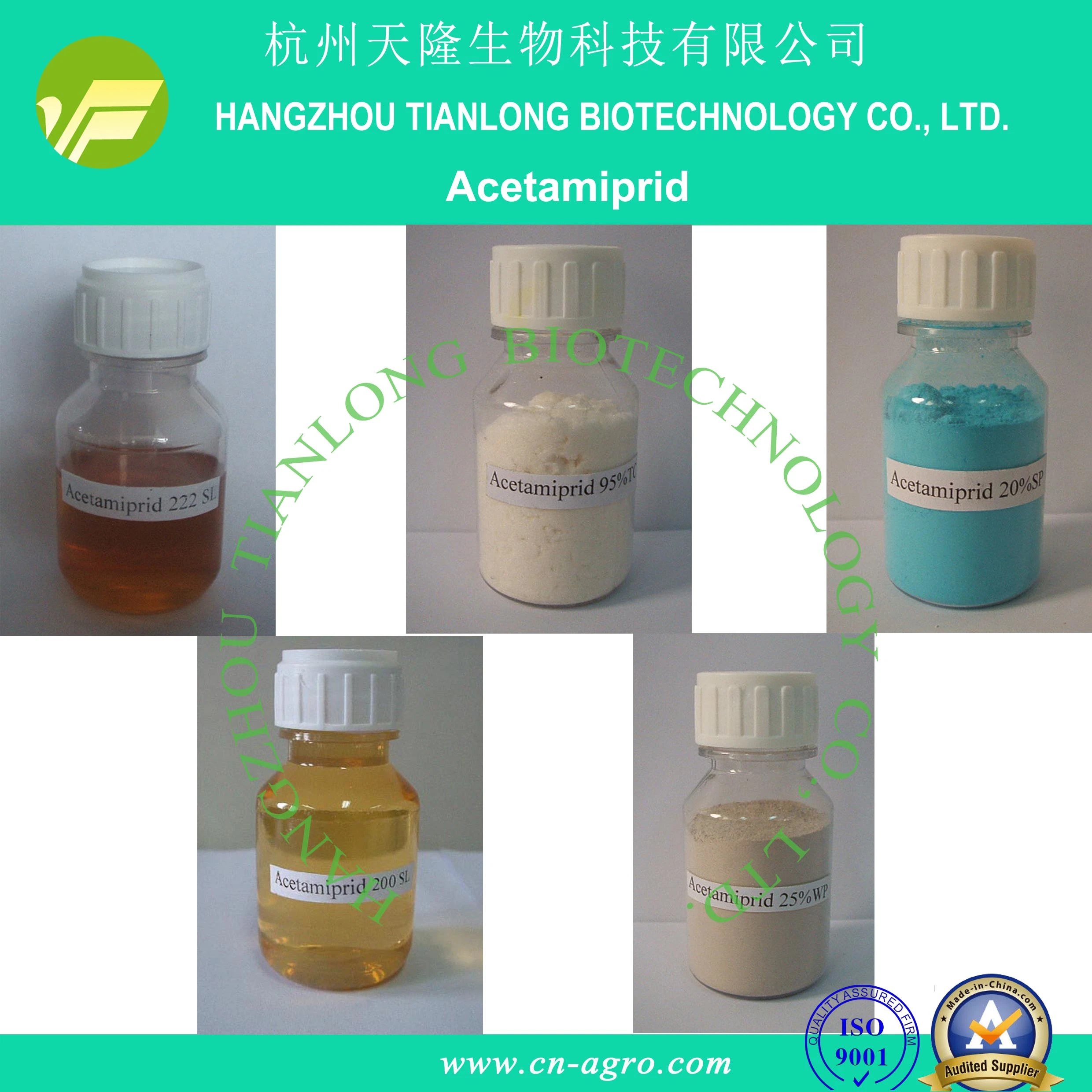 Acetamiprid (95%TC و98%TC 25% WP و20%SP و20%SL و70%WDG؛ 60%WP؛ 3%EC)-مبيد للحشرات-135410-20-7، 160430-64-8