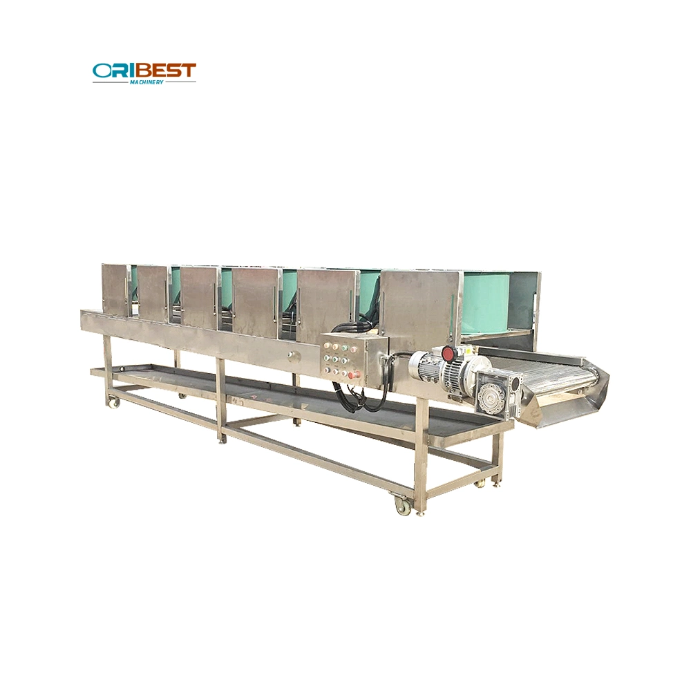 Low Energy Fried Food Oil Removing Machine Air Drying Line