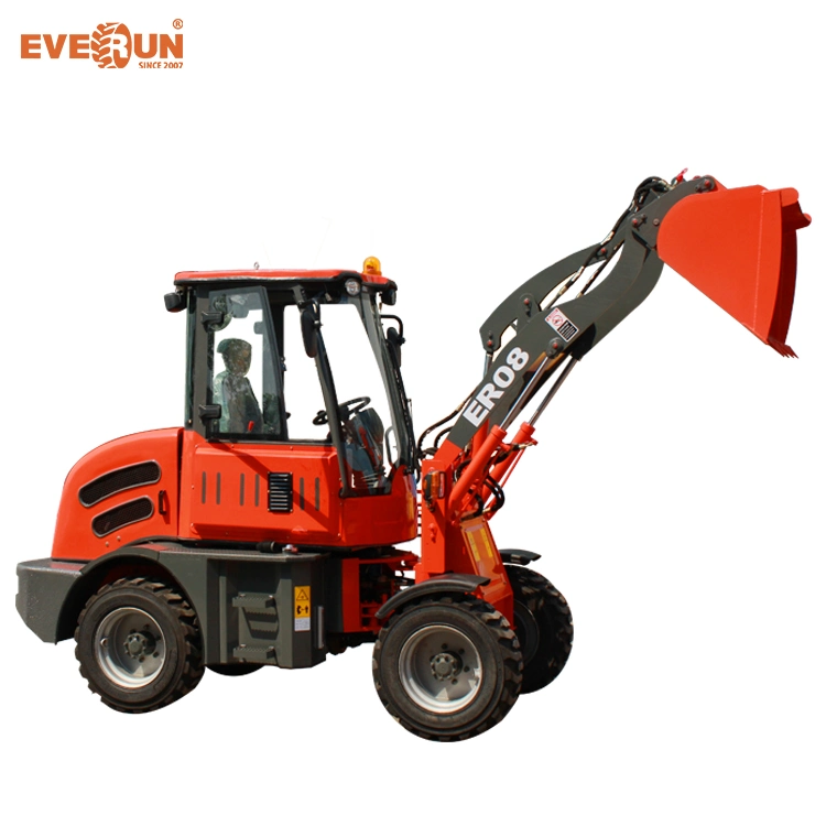 Everun Farm Machinery 0.8ton Wheel Loader Price