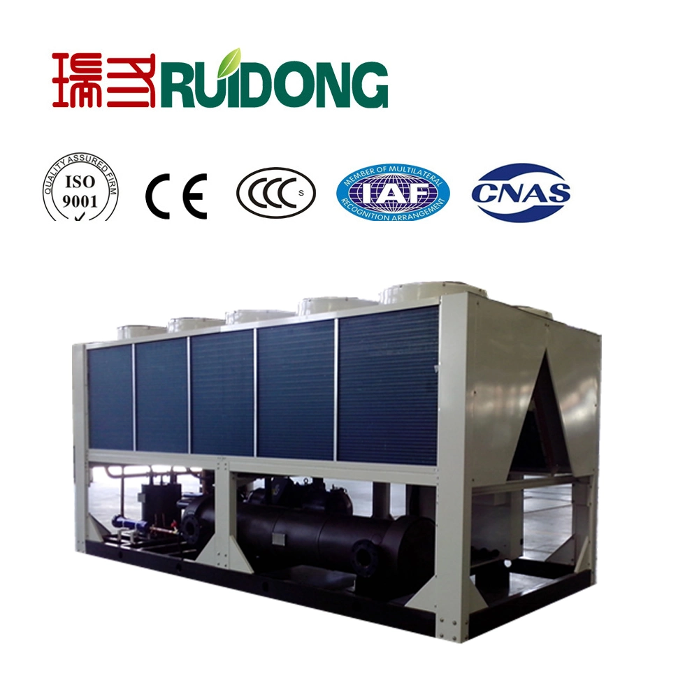 Ruidong Factory Manufacturer Multifunction Energy-Efficient Air Cooled Screw Chiller (heat pump) Unit Remote Control Low Noise Intelligent Defrosting System